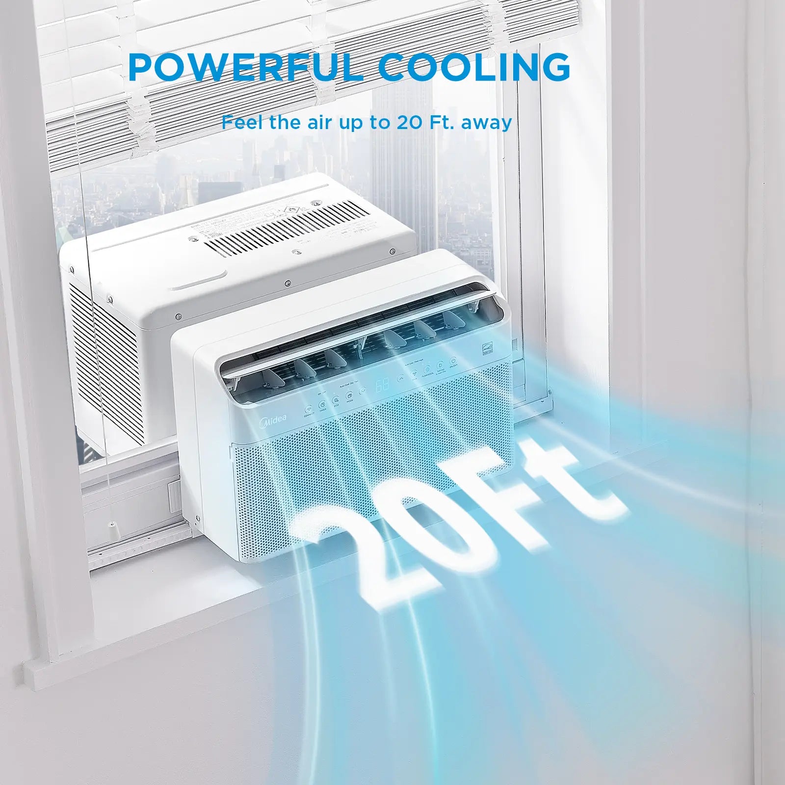U-Shaped Smart Inverter Window Air Conditioner (2026 Edition)