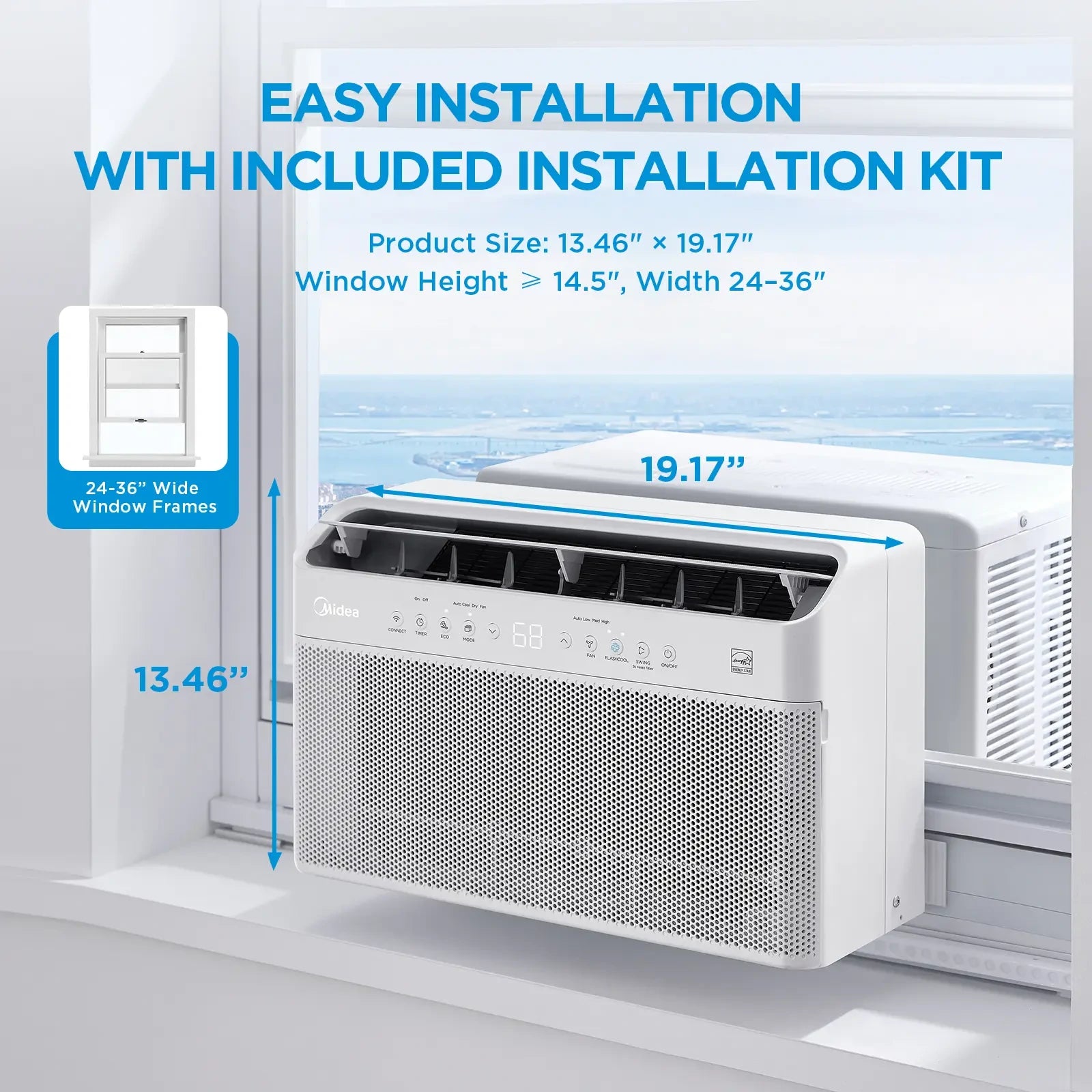 U-Shaped Smart Inverter Window Air Conditioner (2026 Edition)